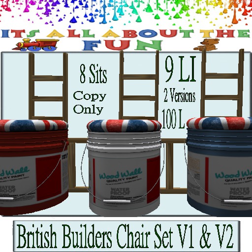 British Builders Chair Set V1 & V2
