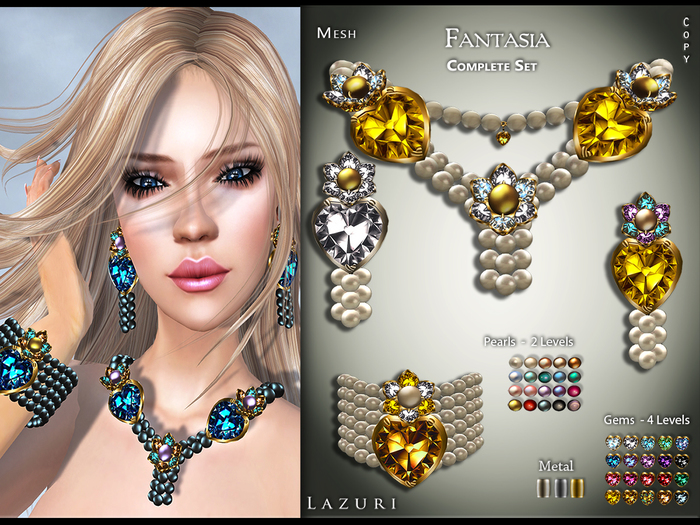 Lazuri Fantasia Complete Set