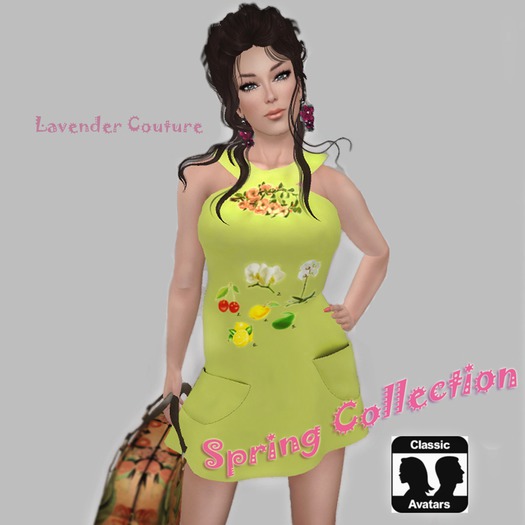 Promotion!! Spring Collection - Lime Mesh Dress