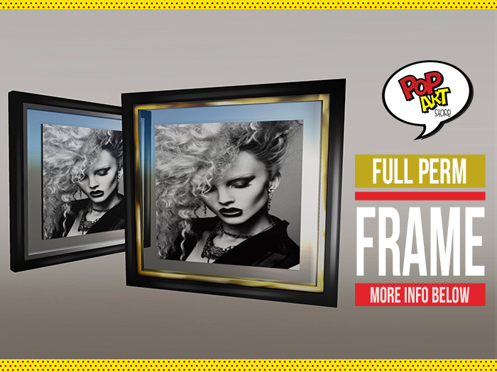 Pop Store - Black Wood Frame