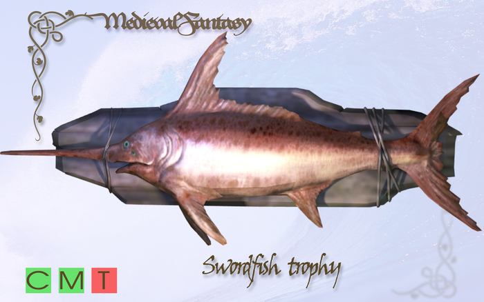 [MF] Mesh swordfish trophy (boxed)
