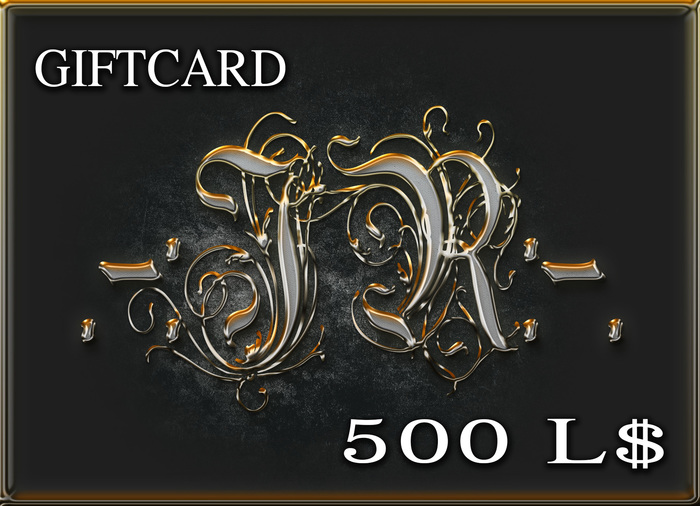 .-:JR:-. Store - Gift Card 500L$