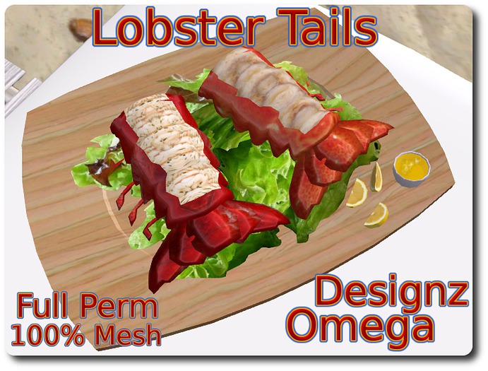 Full Perm Lobster Tails 100% Mesh