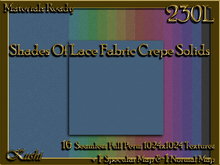 !Kushi! ShadesOfLaceCREPE Textures -WEAR TO UNPACK