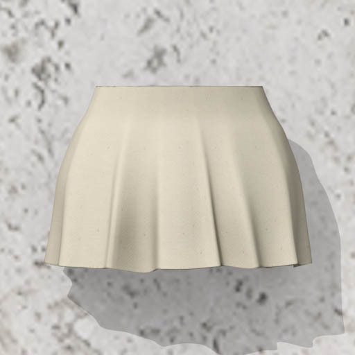 *LS* mini skirt  cream