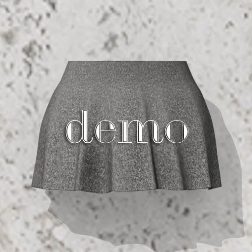 *LS* mini skirt demo