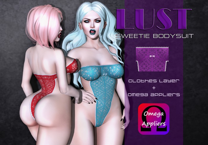 LUST SWEETIE BODYSUIT PURPLE