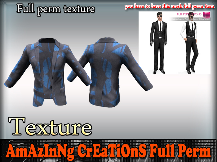 AmAzInNg CrEaTiOnS Texture Men's Slim Jacket 2