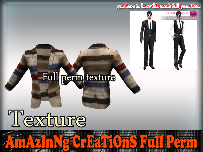 AmAzInNg CrEaTiOnS Texture Men's Slim Jacket 3