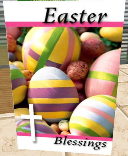 Easter Blessings Greeting Card