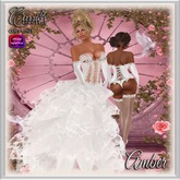 CB~Amber Bridal White