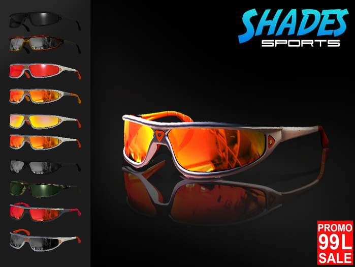 CA PROMO SAVE 75% SPORTS SHADES FAT PACK