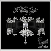 CB~The Wedding Garter Black(box)