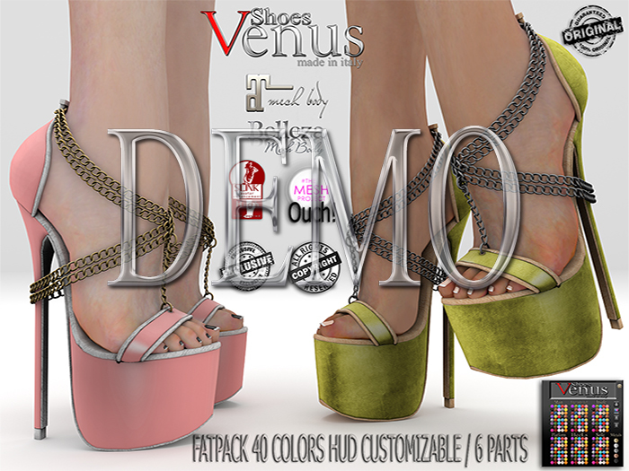DEMO >VeNuS<>ShOeS< LINDA FOR SLINK/MAITREYA/BELLEZA/TMP