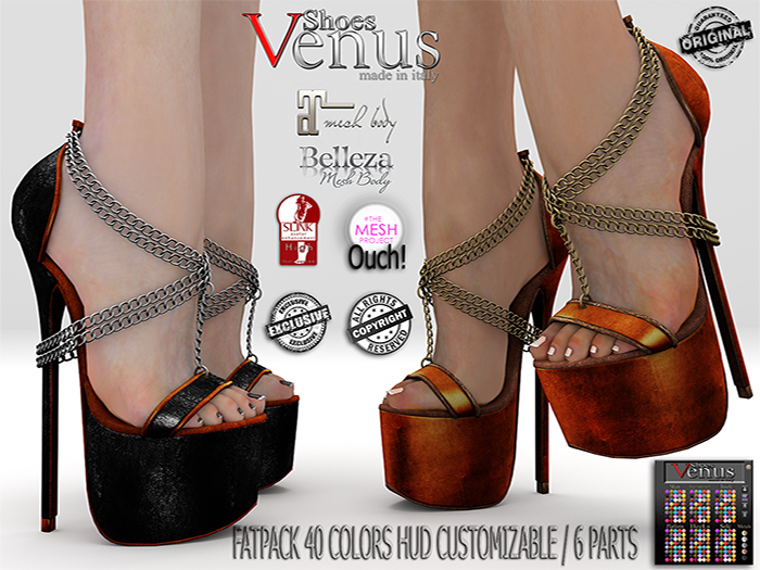 >VeNuS<>ShOeS< LINDA FOR  SLINK/MAITREYA/BELLEZA/TMP