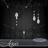 ::: Krystal ::: Anya - Jewelry Set - Wrought Iron (Simple)