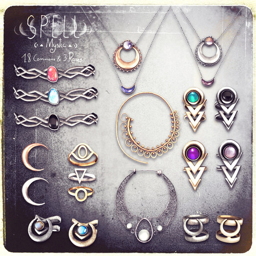 SPELL : Luna Ring {silver} L