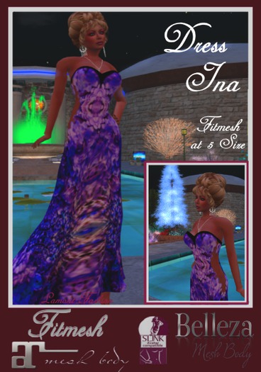 Dress Ina Fitmesh