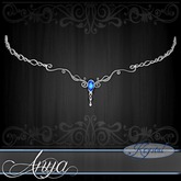 :::Krystal::: Anya - Circlet - Platinum - Heliotrope