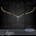 Anya circlet gold heliotrope