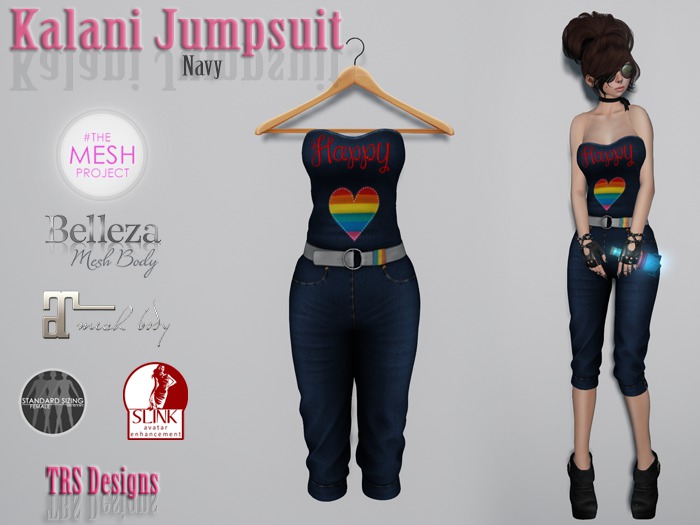 Kalani Jumpsuit Navy