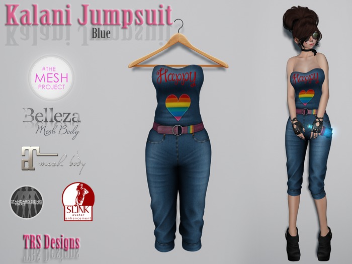 Kalani Jumpsuit Blue