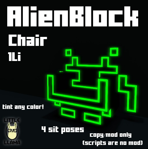 Little Llama - AlienBlock Chair