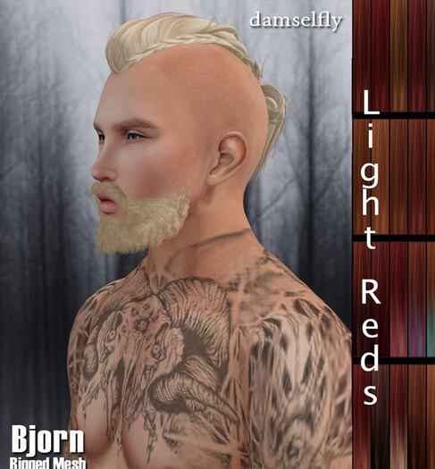 *~*Damselfly*~*Bjorn Light Reds