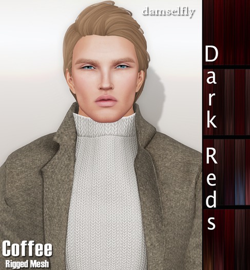 *~*Damselfly*~*Coffee Dark Reds