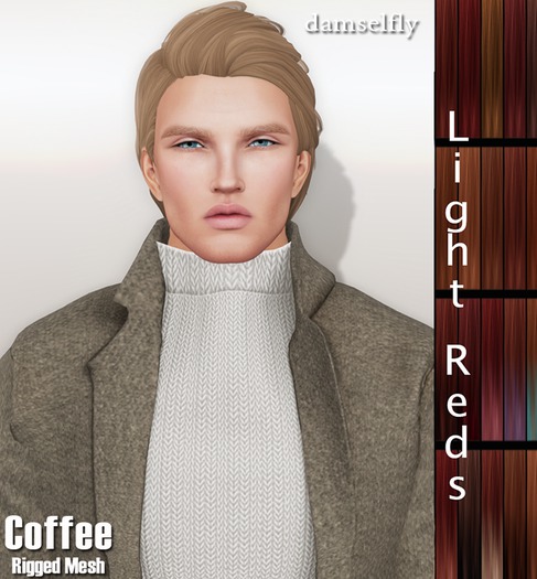 *~*Damselfly*~*Coffee Light Reds