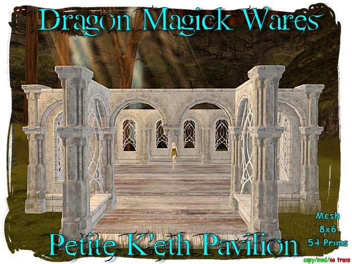 Dragon Magick Wares Petite K'eth Pavilion Breath of the Goddess
