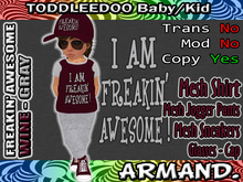 --ARMAND-- FREAKIN' AWESOME - WINE-GRAY