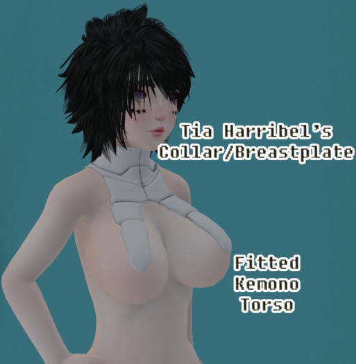 Tia Harribel's Collar / Breastplate (Fitted Kemono Torso)
