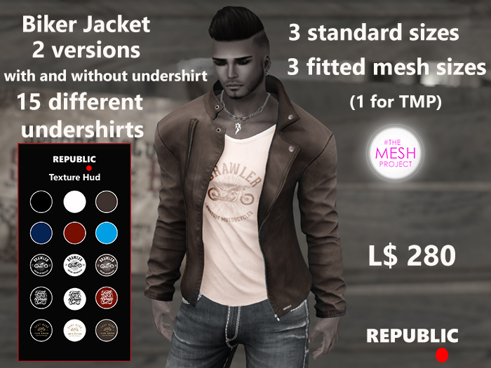 ~Republic~ Biker Jacket Desert