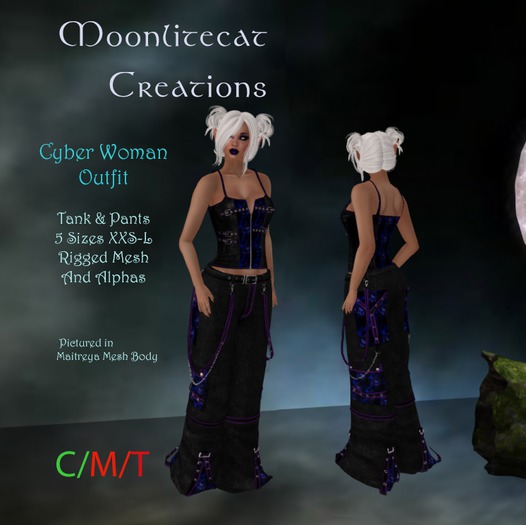 Moonlitecat Creations Cyber Woman Outfit Box