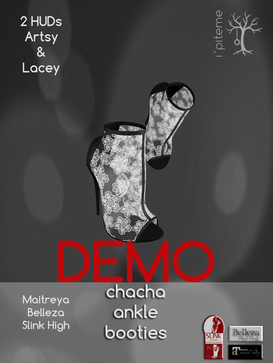 ~i~ ChaCha Ankle Booties DEMO(Add Me)