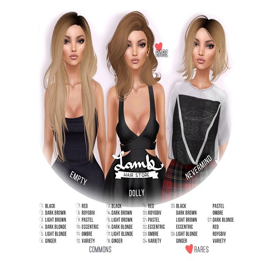 Lamb. Empty - Pastel Pack