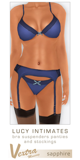 *VEXTRA FASHION* Lucy Intimates - Sapphire