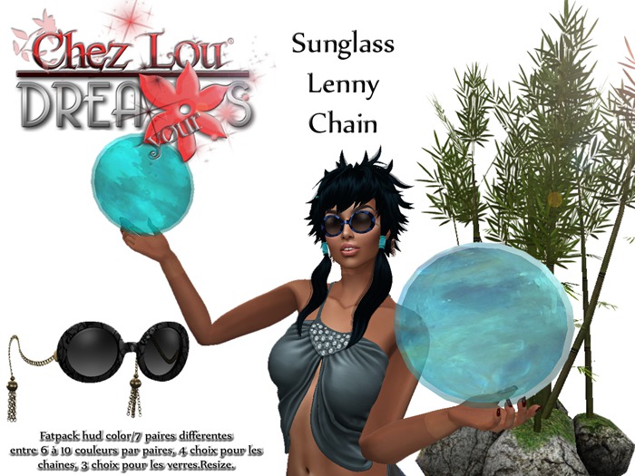 *Chez Lou* Sunglasses  Lenny Chain