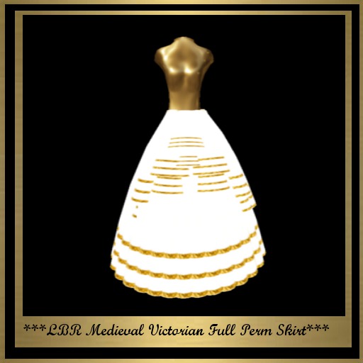***LBR Medieval Victorian Full Perm Skirt***