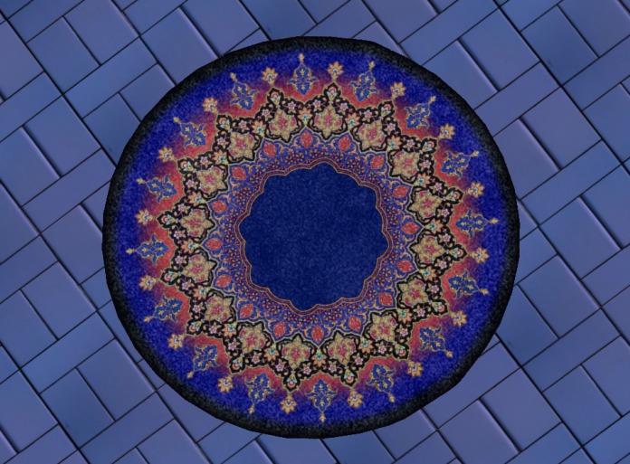 Gift-Seaweed Sonnet Mesh Arabian Rug