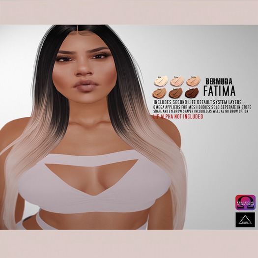 Bermuda. Fatima Skin (Ebony)