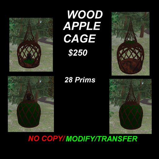 Wood Apple Cage