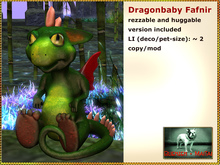 Bliensen + MaiTai - Dragonbaby Fafnir - rezzable and huggable