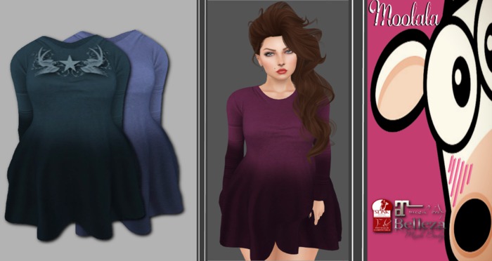 ~*Moolala*~ Wren Dress - 2 Blue