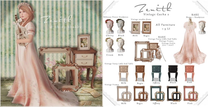 =Zenith=Hibiscus Flower Headpiece (Cream)