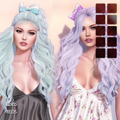 TRUTH HAIR Coco -  reds