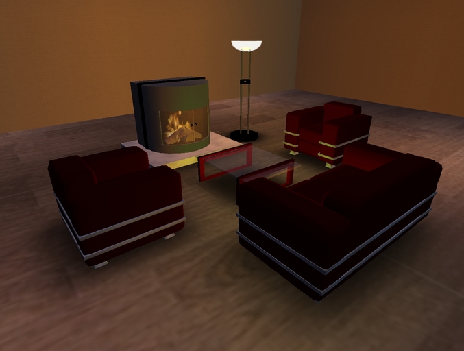 Freaks Inc.BOX Modernset `Rovre` red