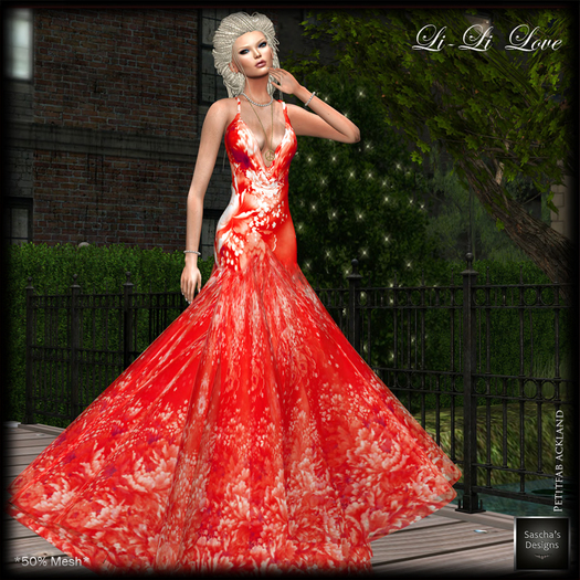 SAS - Li-Li Love Gown (50% Mesh)