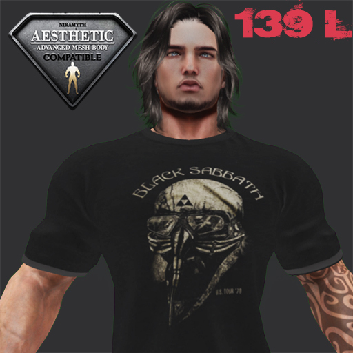 BLACK SABATH AESTHETIC TEE